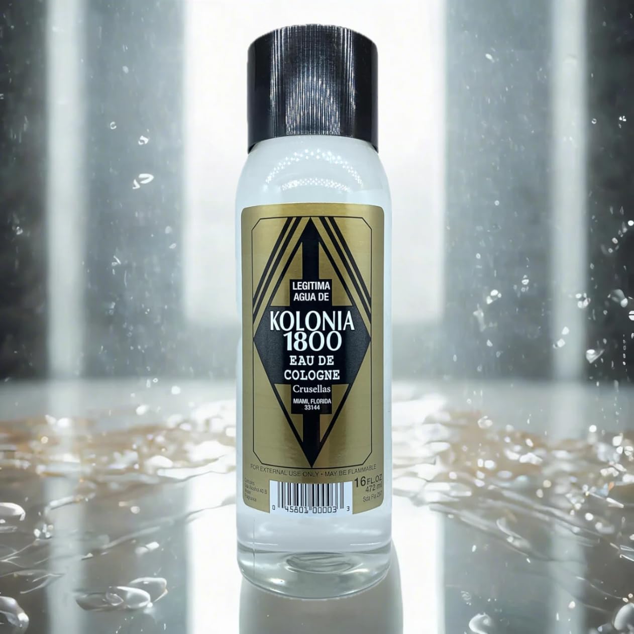 Amazon.com : Crusellas Legitima Agua de Kolonia 1800 Natural